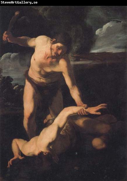 MANFREDI, Bartolomeo Cain and Abel